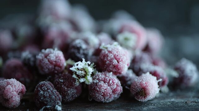 raspberry and blackberry