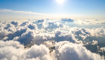 Cloudscape, high altitude view