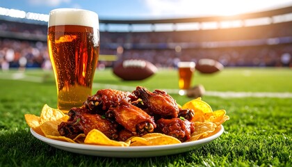 Football game snacks