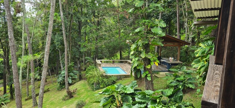 Secluded Forest Cabin & Pool in Jarabacoa, Dominican Republic