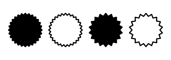 Badge icon logo design. Awards icon vector. Achieve sign and symbols. Stamp