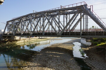 Obraz premium bridge over river