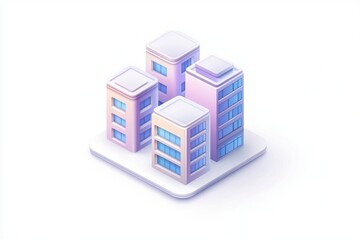 Fototapeta premium blue gift box with ribbon