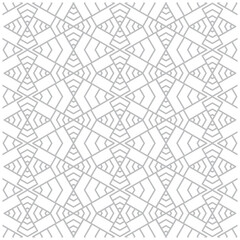 Fototapeta premium Seamless pattern with a minimal geometric design
