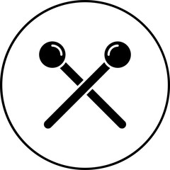 Drumsticks Icon