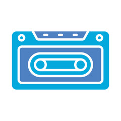 Fototapeta premium Cassette Icon