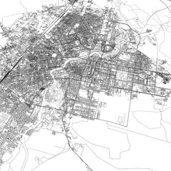 Fototapeta premium 3D illustration of city and urban in Astana Kazakhstan