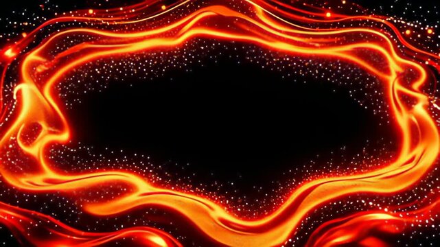 devise ampere piss wave perimeter shot lucubrate from the center, drape indiana ampere arras of quick bolshevik and glowing golds, ampere glittering molecule paths gliding on the frames