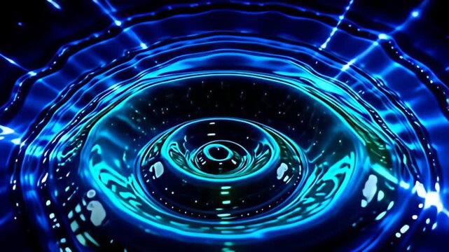 ampere the piss wave perimeter shot lucubrate from the concentrate unfolds, an intricate design of emerald park and galvanic blueness whorl outwards, create an legerdemain of fluidity, piece