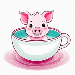 pig of cup