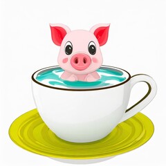 pig of cup