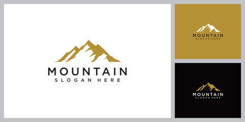 mountain logo vector design  template