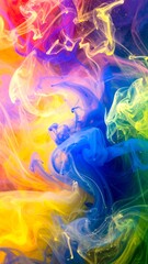 Obraz premium Abstract swirling colors (2)