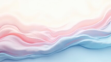 Abstract Soft Pink Blue White Fluid Art Background for Creative Design