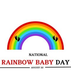 national rainbow baby day 