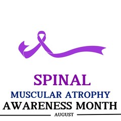 Obraz premium spinal muscular atrophy awareness month 