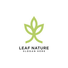 leaf nature vector design template