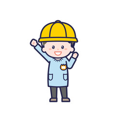 こども／正面／男の子 06