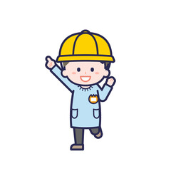 こども／正面／男の子 05