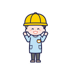 こども／正面／男の子 07