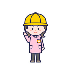 こども／正面／女の子 12