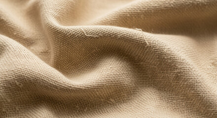 Textural canvas wave pattern with subtle natural variations in the beige surface color