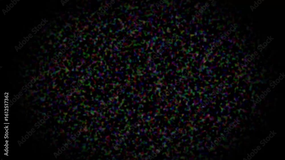 Poster old tv overlay with vhs glitch and broken screen distortion. noise background shows retro screen fli