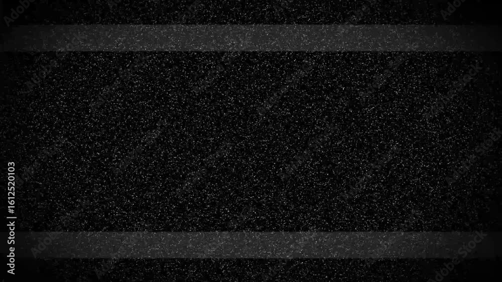 Poster analog tv screen glitches with noise. static flickers across the display. no signal warning pulses o