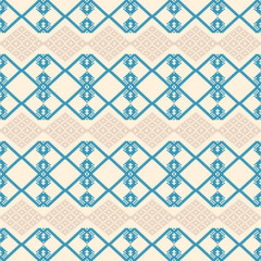 Pastel Flora Traditional Embroidery Art Abstract with Pixel Art Designs