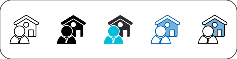 Landlord Icon Pack Multistyle Illustration