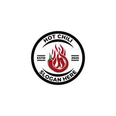 Hot chili pepper logo design inspiration