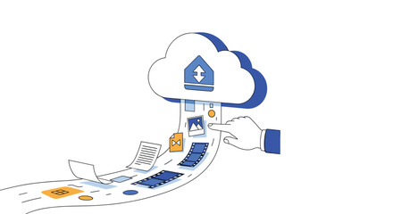 Enhancing Digital Operations Through Secure Cloud Data Storage and Seamless Information Transfer Solutions