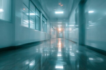 Obraz premium corridor in the office building