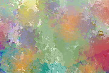 Abstract Paint Splatter Background