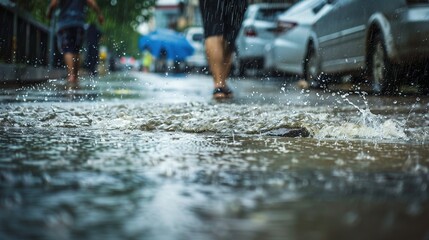 Urban Waterlogging: Impacts, Causes, and Mitigation Strategies – Exploring Flooded Streets, Drainage System Failures, Climate Change Links, and Resilience Measures in Metropolitan Areas for Urban Plan