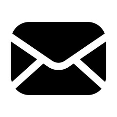 Simple Envelope Icon Communication Symbol