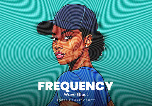 Frequency Wave Photo Effect