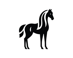 Majestic Stallion Silhouette A Symbol of Strength