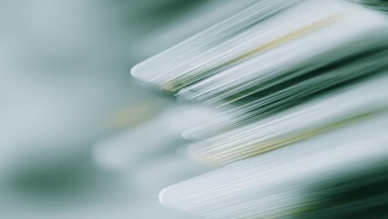 Abstract image showcasing blurred lines and shapes, representing movement and speed in modern context, reflecting privacy in 5G era