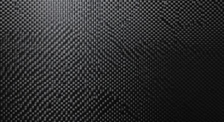 A texture of a dark, woven carbon fiber wall panel, showing its distinctive, high-tech geometric pattern and a modern, semi-gloss finish.