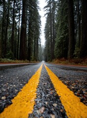 Road Through Forest