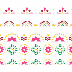 batik pattern background.  seamless traditional batik pattern border.