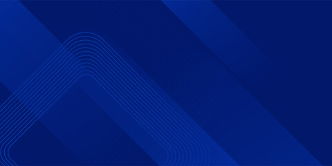 Abstract blue background. Modern simple blue geometric design. Minimal shapes. Suit for booklet, brochure, banner, poster, website, flyer, cover, corporate, backdrop. Vector illustration