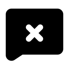 Fototapeta premium block icon