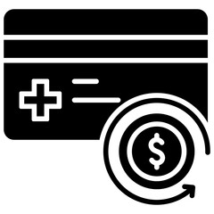 Obraz premium Medical Expense Icon