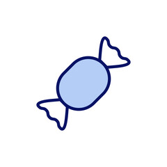Candy icon vector. candy sign and symbol.
