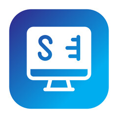 Spreadsheet Layout Display Icon