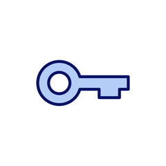 Key icon vector. Key sign and symbol.