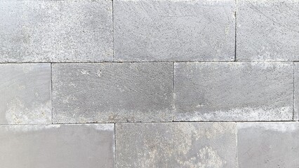 Rough Concrete Block Wall Texture in Light Gray Tone