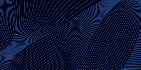 Naklejka premium Premium background design with diagonal dark blue line pattern. Vector template for digital luxury banner.